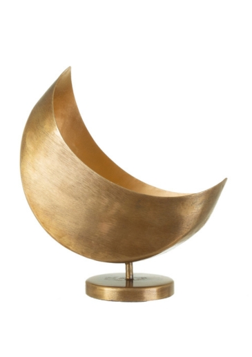 Add a magical touch to your plant collection with this charming celestial moon planter. Perfect for small plants succulents or cacti its unique design makes a lovely decorative feature for shelves windowsills and other spaces around the home.